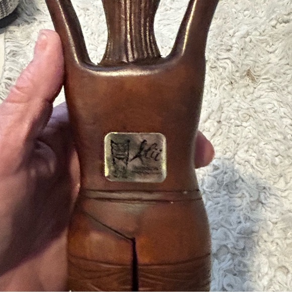 Hawaii Vintage Hand Carved Wooden Nude Woman Lady Nutcracker Folk Art Carving - Picture 5 of 15